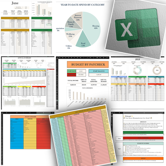 Financer Flow Ultimate Budget Template